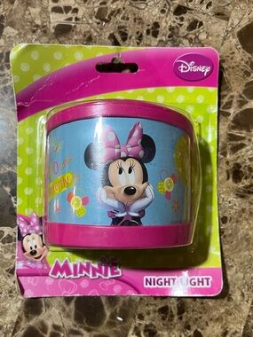 Disney Junior Minnie Mouse Night Light 2013 Tri-Coastal NIB Battery Operated